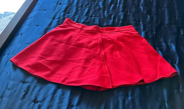 Red Skort Size L