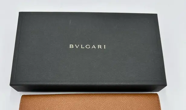 BVLGARI LONG TRIFOLD WALLET