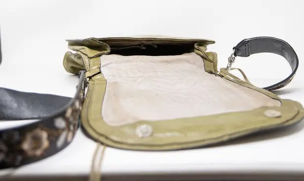 Rebecca Minkoff Vanity Genuine Leather Floral Flower Embroidered Crossbody Purse