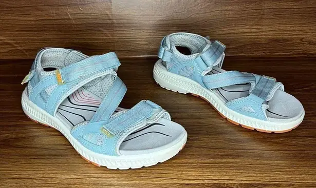 Ecco  light blue terra Strappy Sport Sandals
Women’s 9