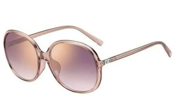 Givenchy Pink Gradient Oval Sunglasses
