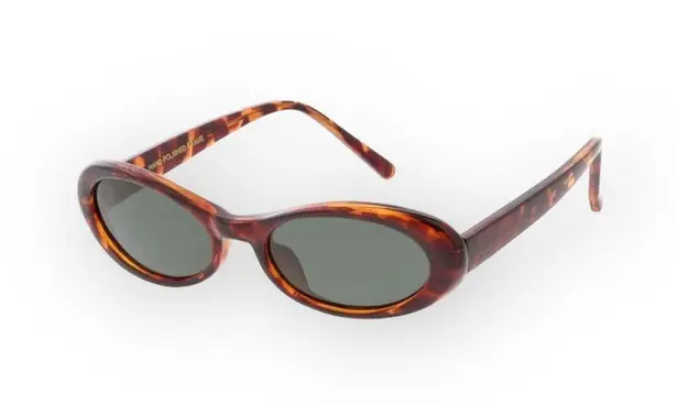 new ☀︎︎ Retro Oversized 90's Oval Sunglasses Sunnies ☀︎ Tortoise + Smoke Lenses