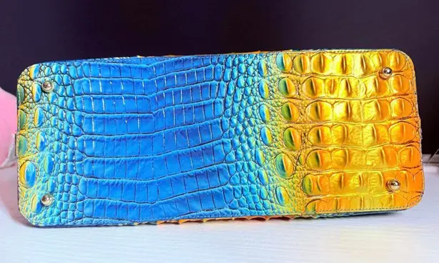 Brahmin Large Duxbury Satchel in Bermuda Ombre Melbourne NWT