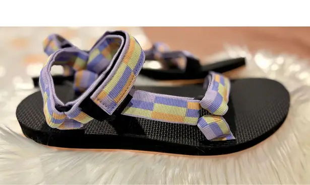 Teva Original Universal Sandal | Retro Black Pastel Lilac | 11 | NIB