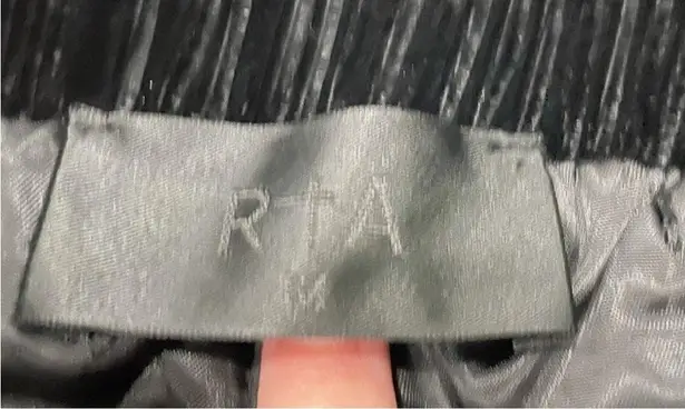 RtA Ash Metallic Sequin Leopard Track Pants Medium M