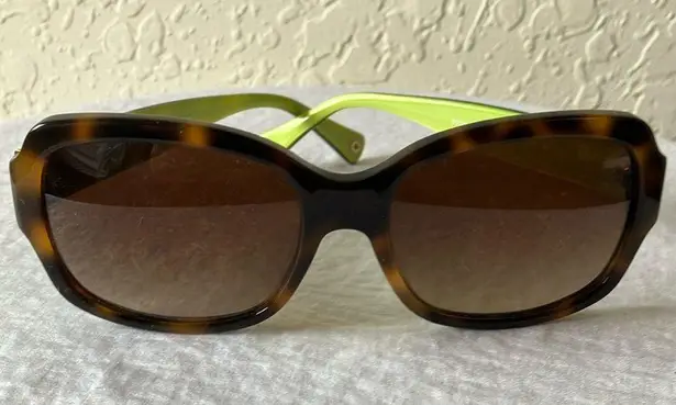 Coach : Emma (L001) Tortoise Shell Sunglasses- flaws