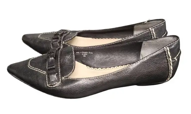 Johnston & Murphy Women's Pointed-Toe Flats Size 8.5M SKU 1839