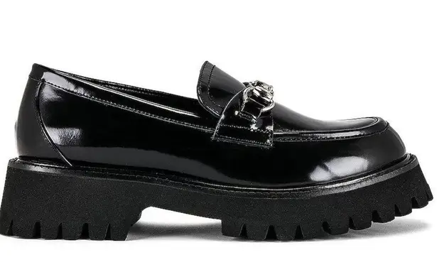 Tony Bianco  Greer Loafers in Black Hi Shine 40 with Box Womens Penny Oxfords