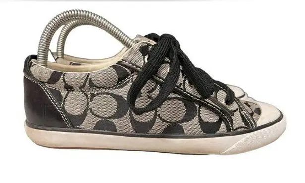 Coach  Barrett Jacquard Sneakers sz 8