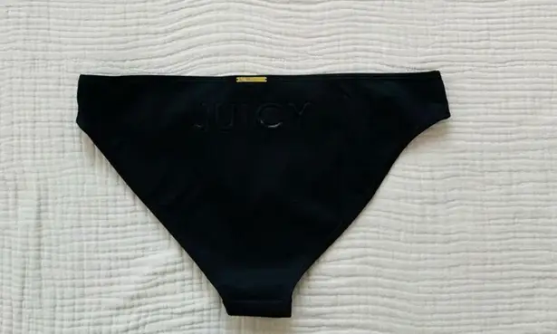 Juicy Couture NEW  Bikini black Triangle Y2K size XL