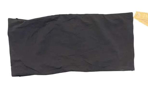 SKIMS NWT Black Bandeau Bra Top Size M