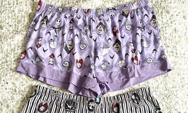 Disney  Nightmare Before Christmas Pajama Shorts Bundle Size 2XL - Image 1