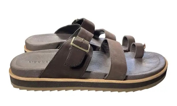 Merrell Women Slide Sandals Juno Buckle Slide Size US 9 Espresso
Brown NWOT