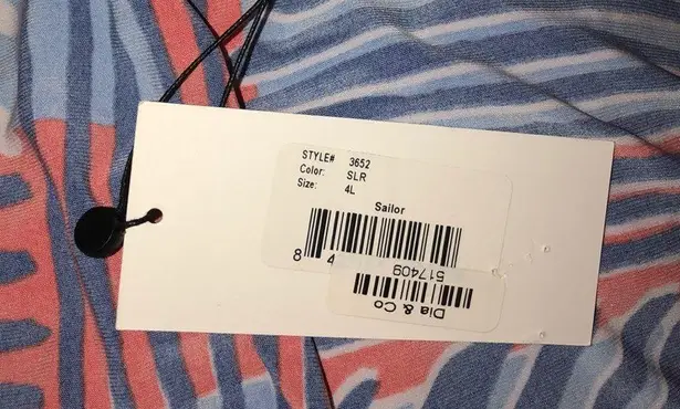 Leota Sailor Sweetheart Neckline Faux Wrap Dress