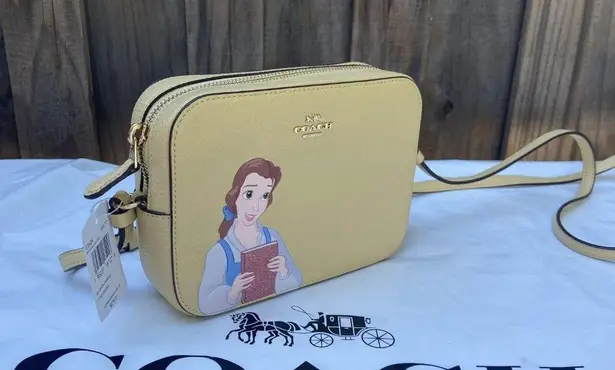 Disney X  Mini Camera Bag With Belle coach c3404