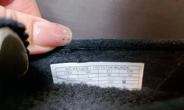 Vionic Womens McKenzie Suede Comfort Loafers Balck Size 5