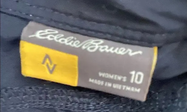 Eddie Bauer  black cargo mini skirt size 10.