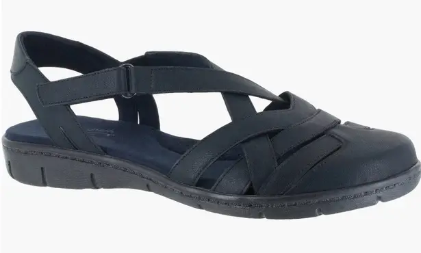 Easy Street Garrett Navy Sandals, Size 11, New in Box