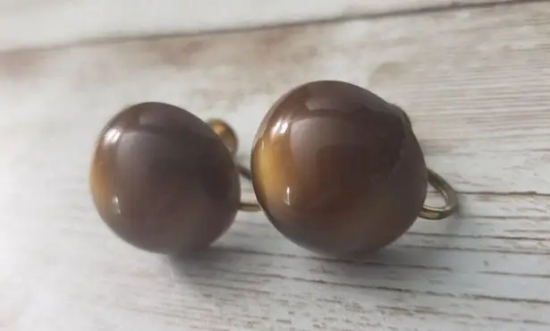 Vintage Screw On Earrings