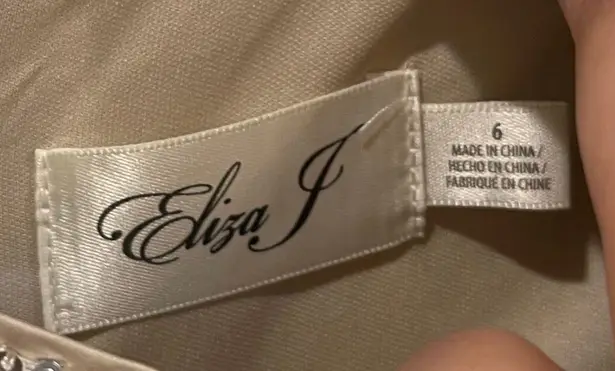 Eliza J Sequined Flutter-Sleeve Mock Neck Cocktail Dress