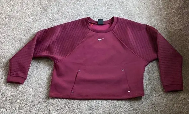 Nike  Pro Cropped Activewear/Sweatshirt SIZE M