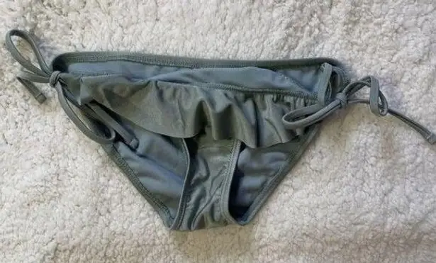 No Boundaries Olive Bikini Bottoms