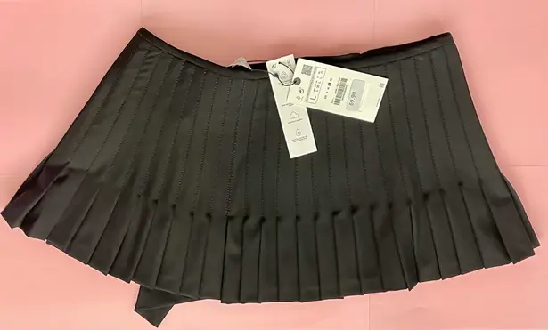 ZARA Box Pleat Skirt