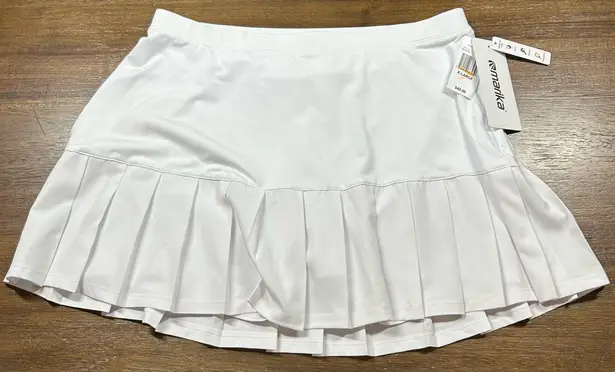 Marika Sport Marika Women’s Size XL White Pleated Tennis Skort NWT