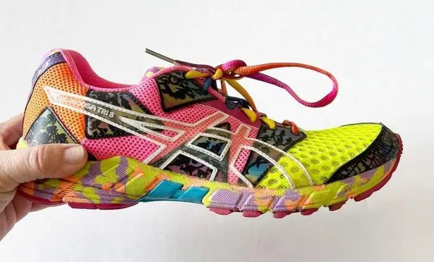 ASICS  Yellow Confetti Gel Noosa Tri 8 Sneakers thumbnail 2