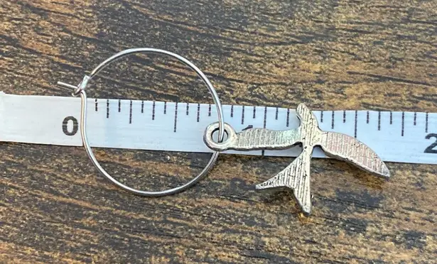 Flying Swallow Earrings Silver