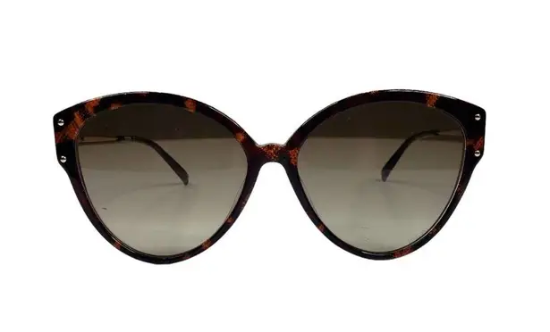 Missoni 59mm Cat Eye Sunglasses Havana Pattern Brown Gradient NEW