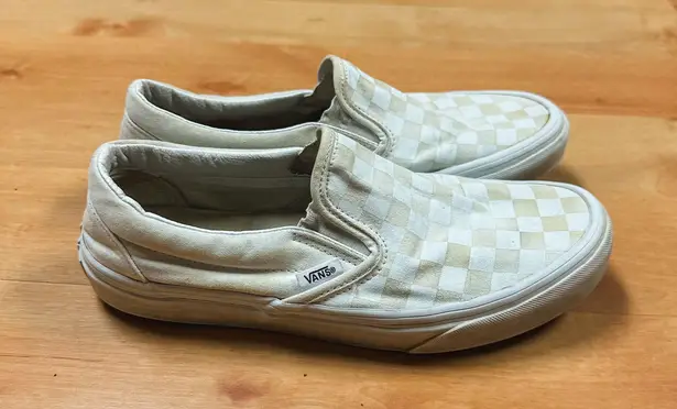 Vans Classic Slip On Checkerboard Sneakers