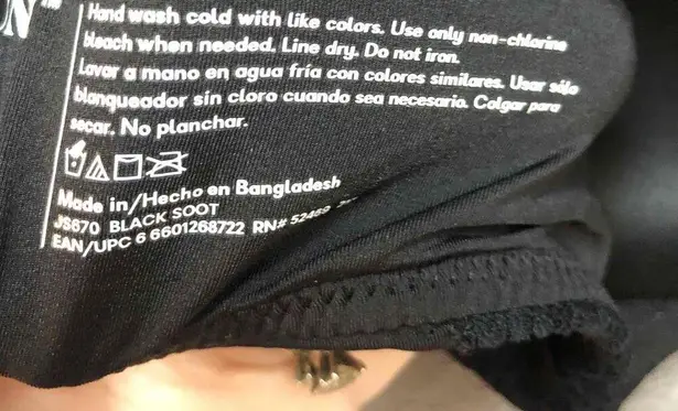 Joyspun Black Soot Lace Bra Adjustable Straps Underwire Womens 38B Size undefined