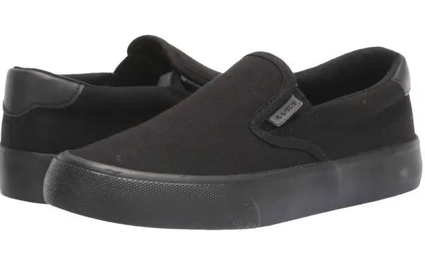 Lugz canvas slip on comfy black sneakers women Size 7