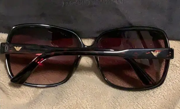Emporio Armani sunglasses with zipper case