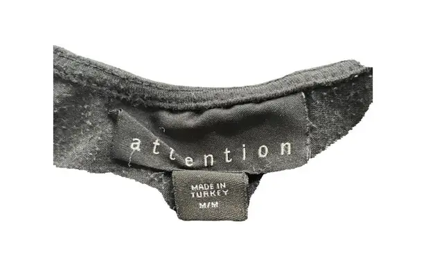 Attention Women's Tank Top Black M/M