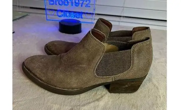 Born Women's Dallia Ankle Booties Brown Size 7 Casual Fall Shoes