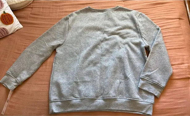 Light Grey Crewneck Gray Size L petite