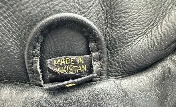 Hudson Genuine Black biker Leather Vintage women's jacket Small Bikercore