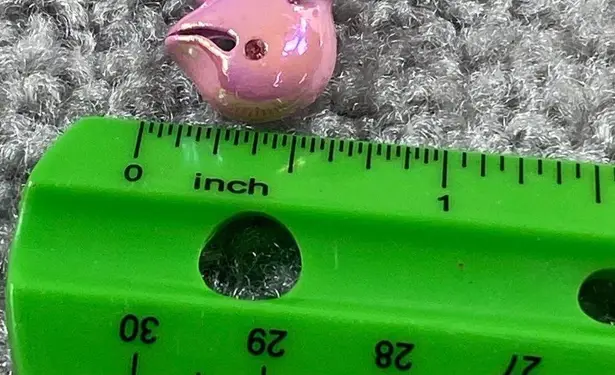 Pink Dolphin Pin Brooch Tiny, Shade of Pink Color Vintage Jewelry Sea Ocean