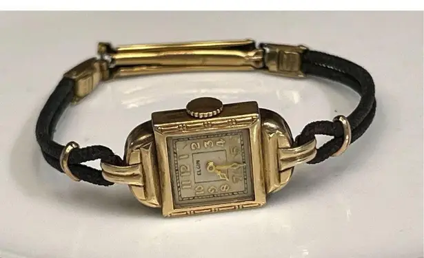 Vintage Ladies Elgin Watch 10k Gold filled