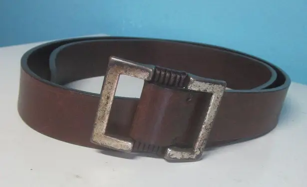 The Limited Vintage Belt  Brown Leather Strap Size M