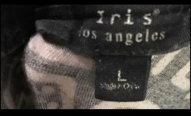 Iris Los Angelos Abstract Designed Sweat Pants