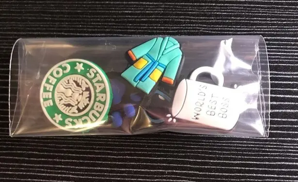 Starbucks & Best Boss Themed Croc Charms *Bundle 3 Save 20%*