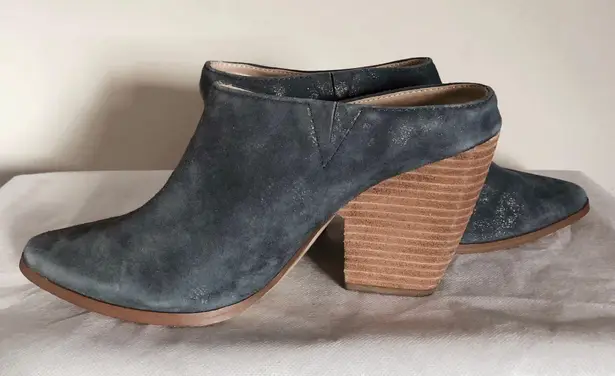 Charles by Charles David Charles David Nico Blue Teal Suede Mules