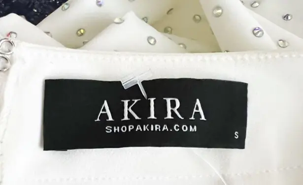 Akira White Bridal Bride Crystal Jewel Diamond Embellished Feather Trouser Pants