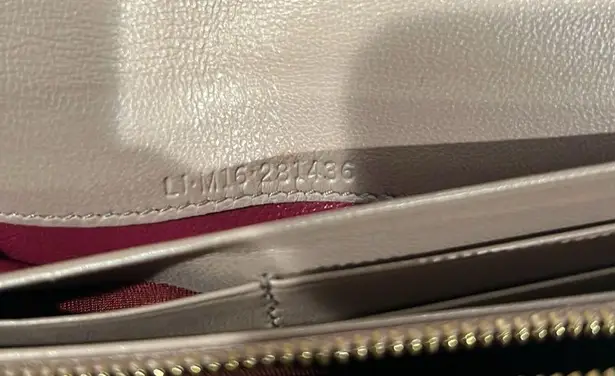 BVLGARI (Made in Italy) Long Leather Wallet in Red, Excellent Condition