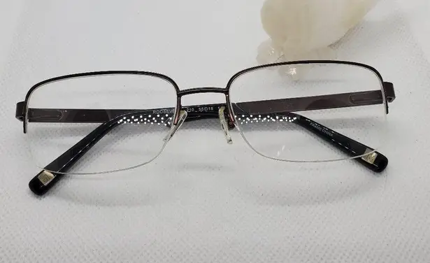 Marchon NYC East Side Prescription Glasses Frames Brown