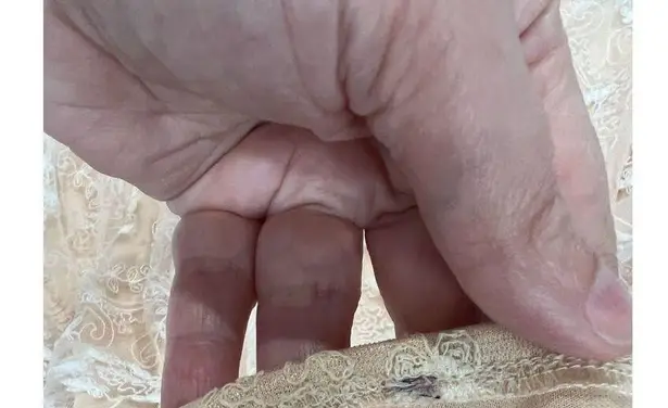 Peach White Lace Overlay Spaghetti Strap Coquette Midi Dress Women’s Sz M Size M