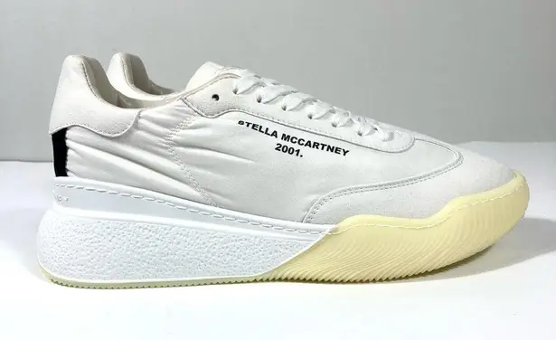 Stella McCartney Loop Runner Sneakers White Black EU 40 US 10 NEW